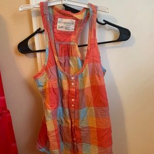 Plaid Lightweight Tank Top